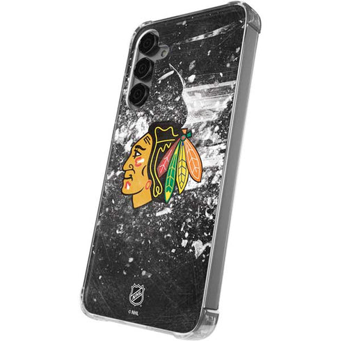 NHL Chicago Blackhawks Frozen Galaxy S24 Plus Clear Case